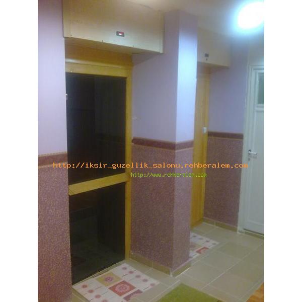 sauna ve buhar girişi